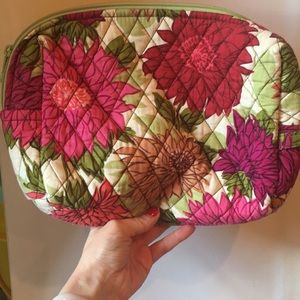 Vera Bradley Large cosmetics bag